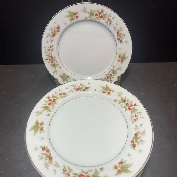 Vintage M Fine China Made in Japan Arbor 5566 Bread Plate (8 available) - Picture 5 of 5